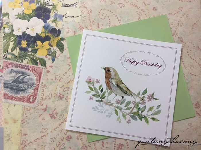 Thiệp in Happy birthday 10